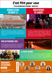 Newsletter "C'est f@it pour vous"